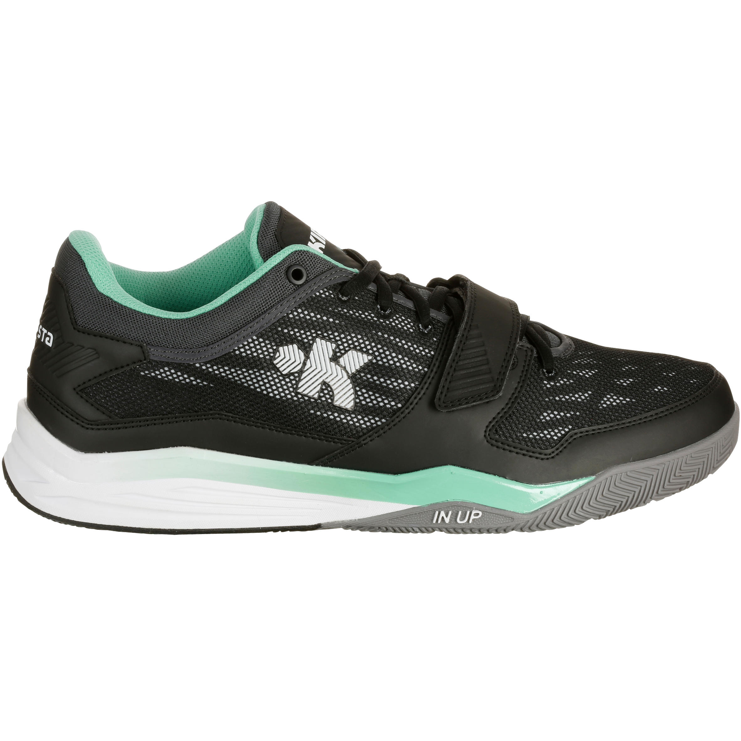 Fast 500 Adult Basketball Shoes - Grey Green 2/10
