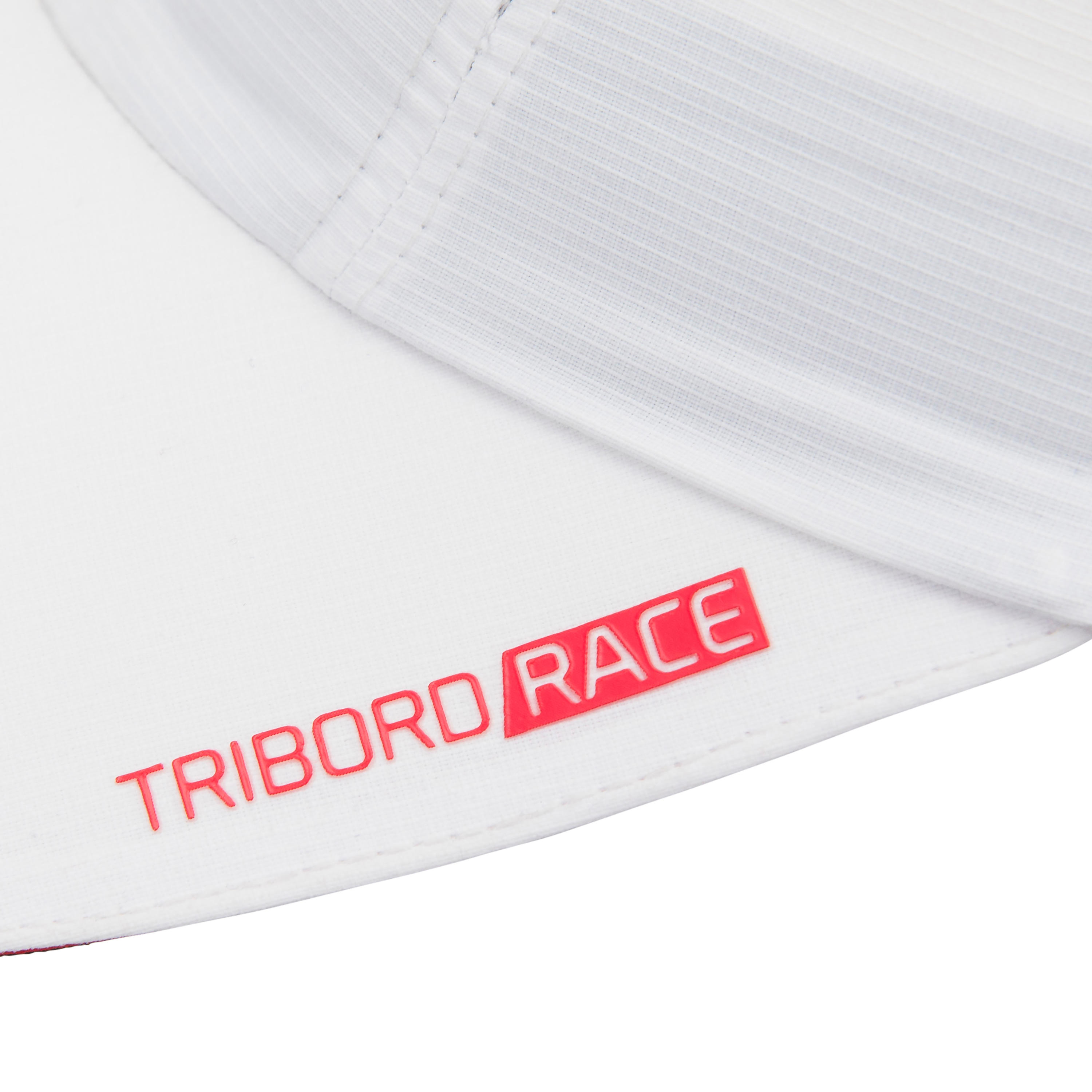 Men's Women's Sailing Cap Race 500 - White 6/12