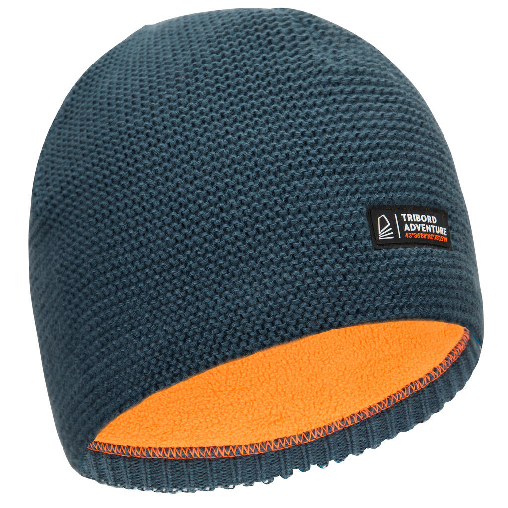 Adult sailing warm windproof beanie SAILING 100-Grey marl grey