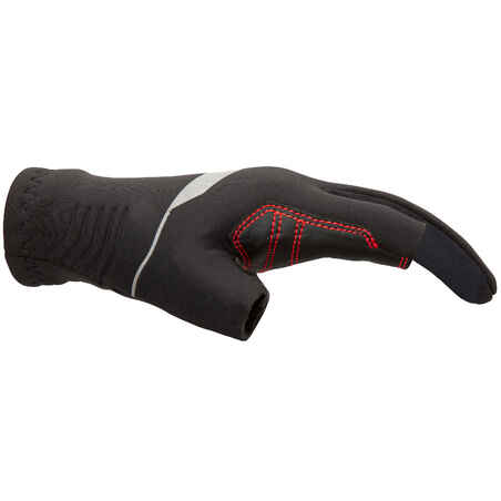 Kids' Three Finger Sailing Gloves Sailing 900 1mm Neoprene black