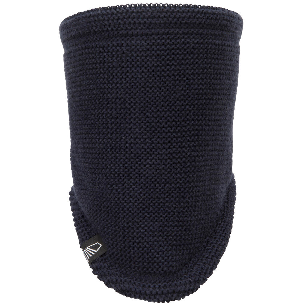 Adult warm windproof neck warmer SAILING 100-Grey marl grey