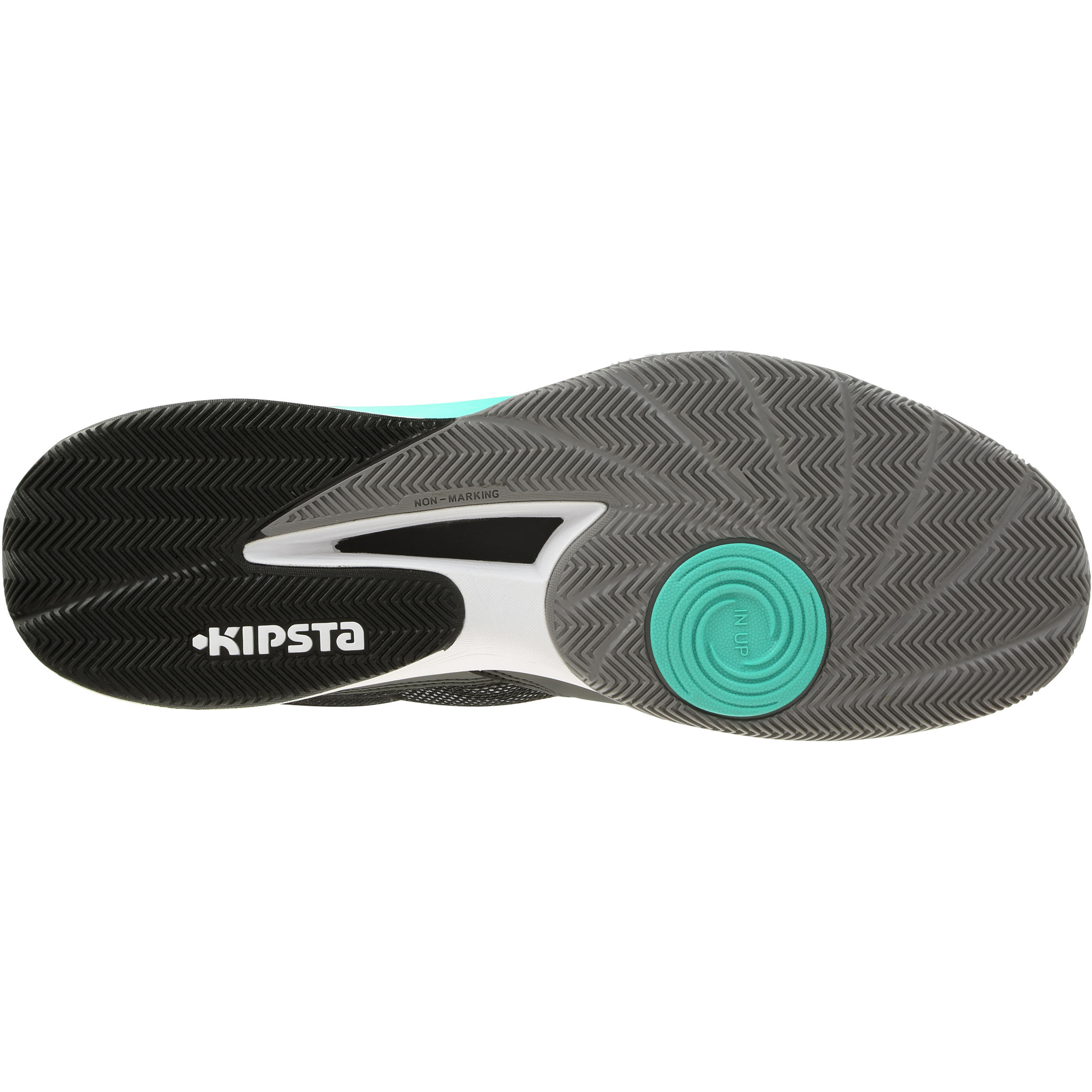 Fast 500 Adult Basketball Shoes - Grey Green 7/10