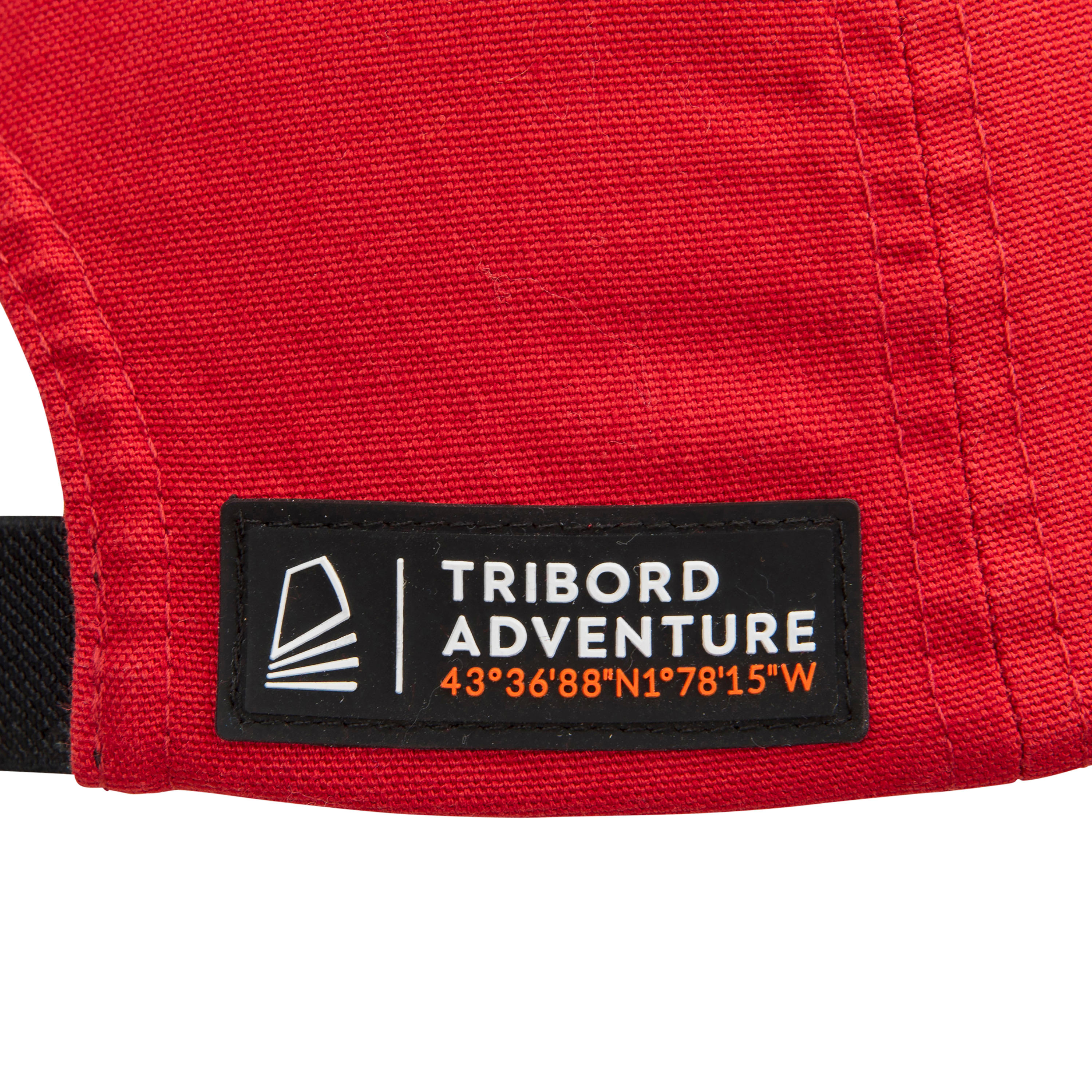 Sailing 100 Adult Sailing Cap - Red 5/7