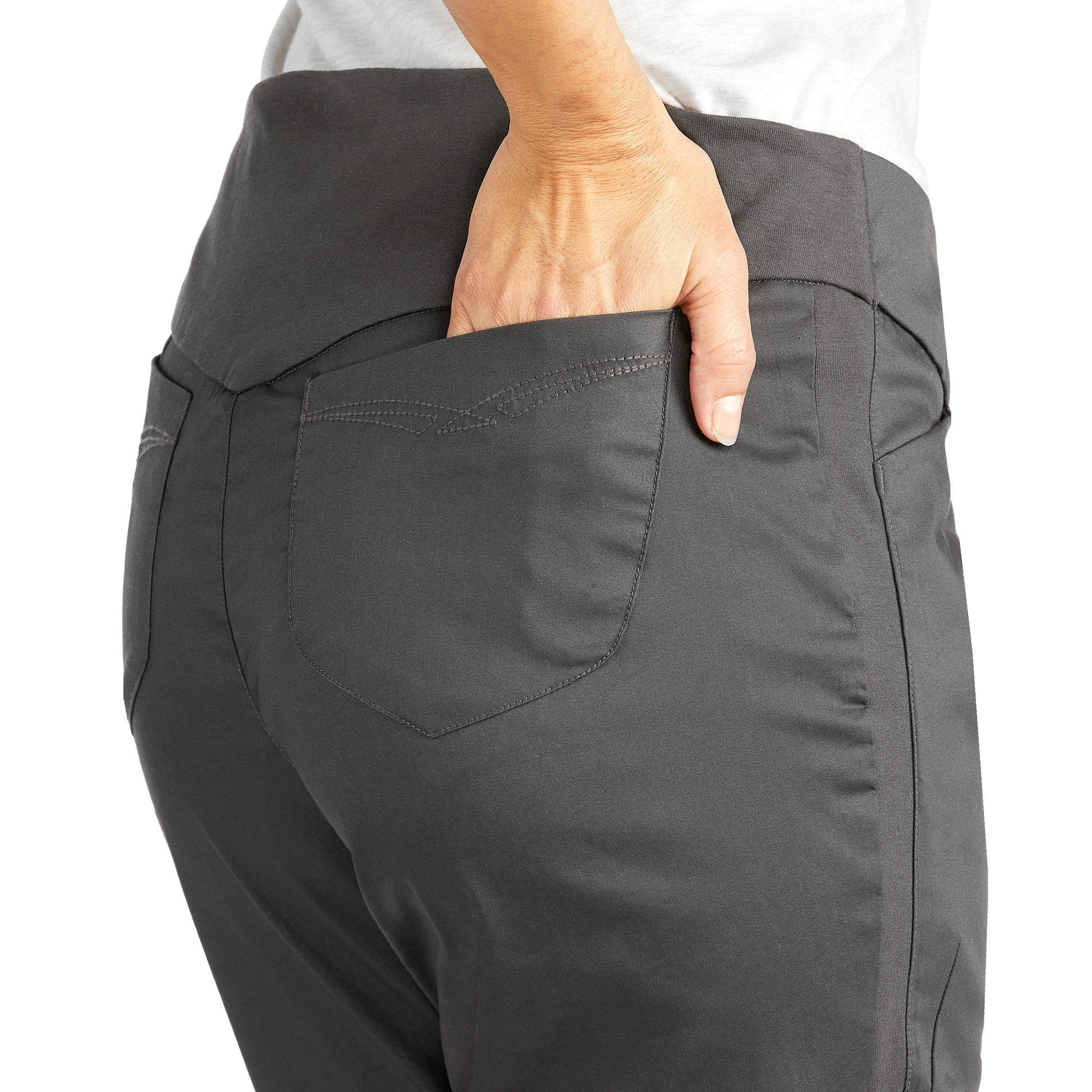 Country Walking Trousers - Grey - Decathlon