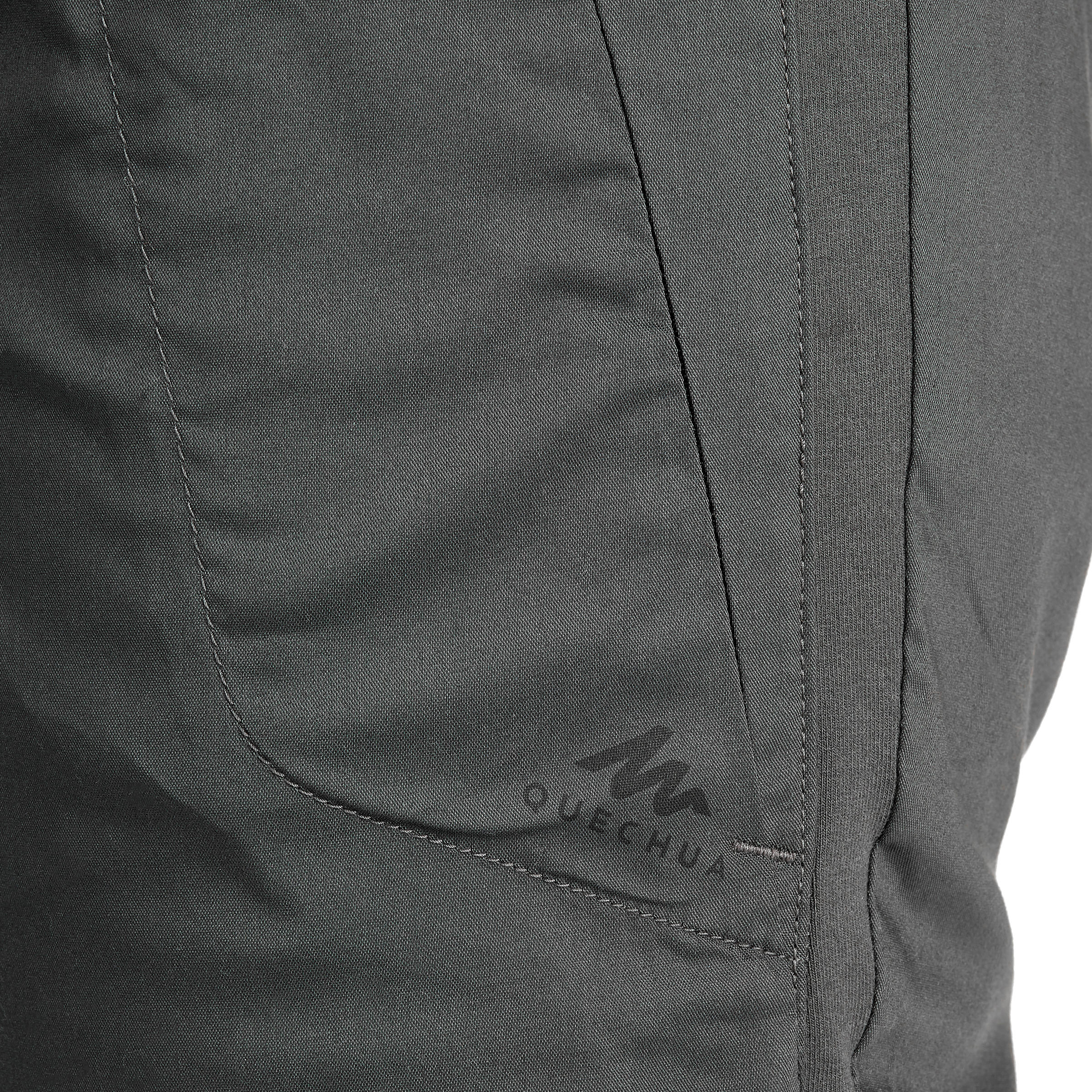 Pantaloni trekking donna NH500 REGULAR grigi 8/8