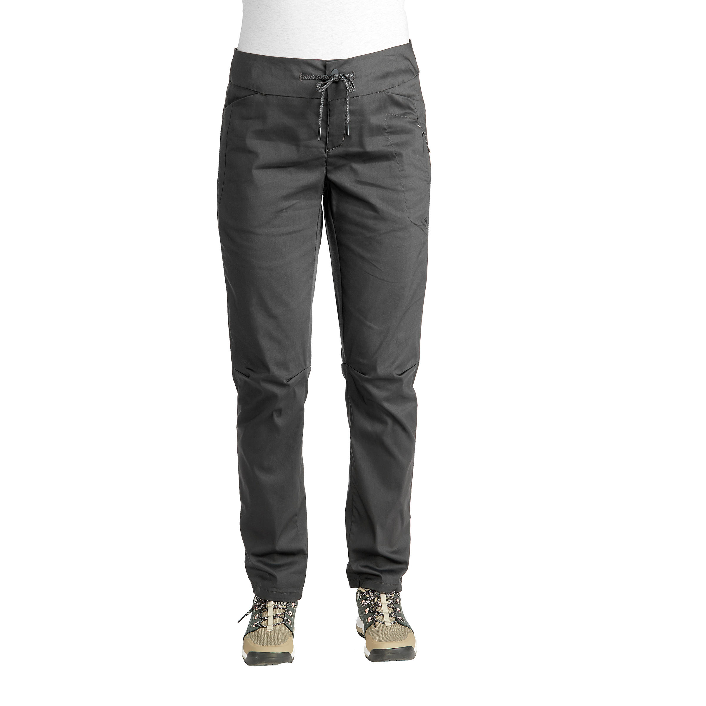 Country Walking Trousers - Grey - Decathlon