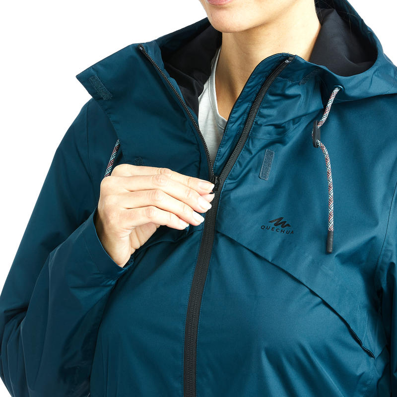 Women’s Country walking waterproof jacket NH500 Imper Decathlon