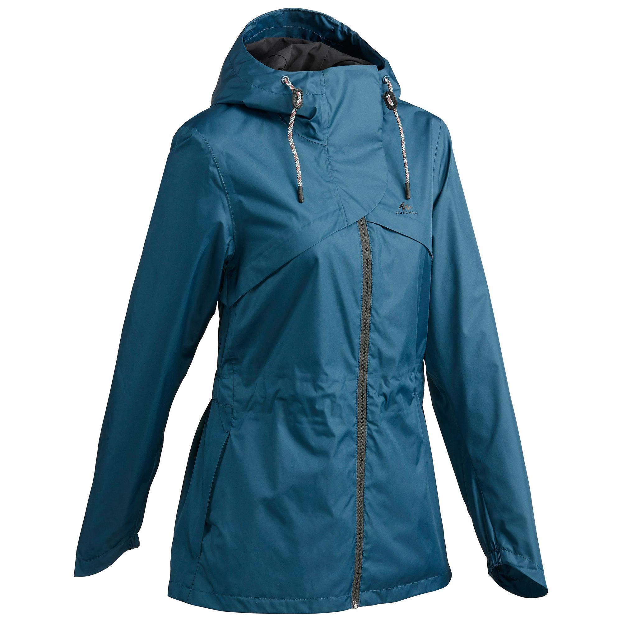 decathlon womens waterproof jackets