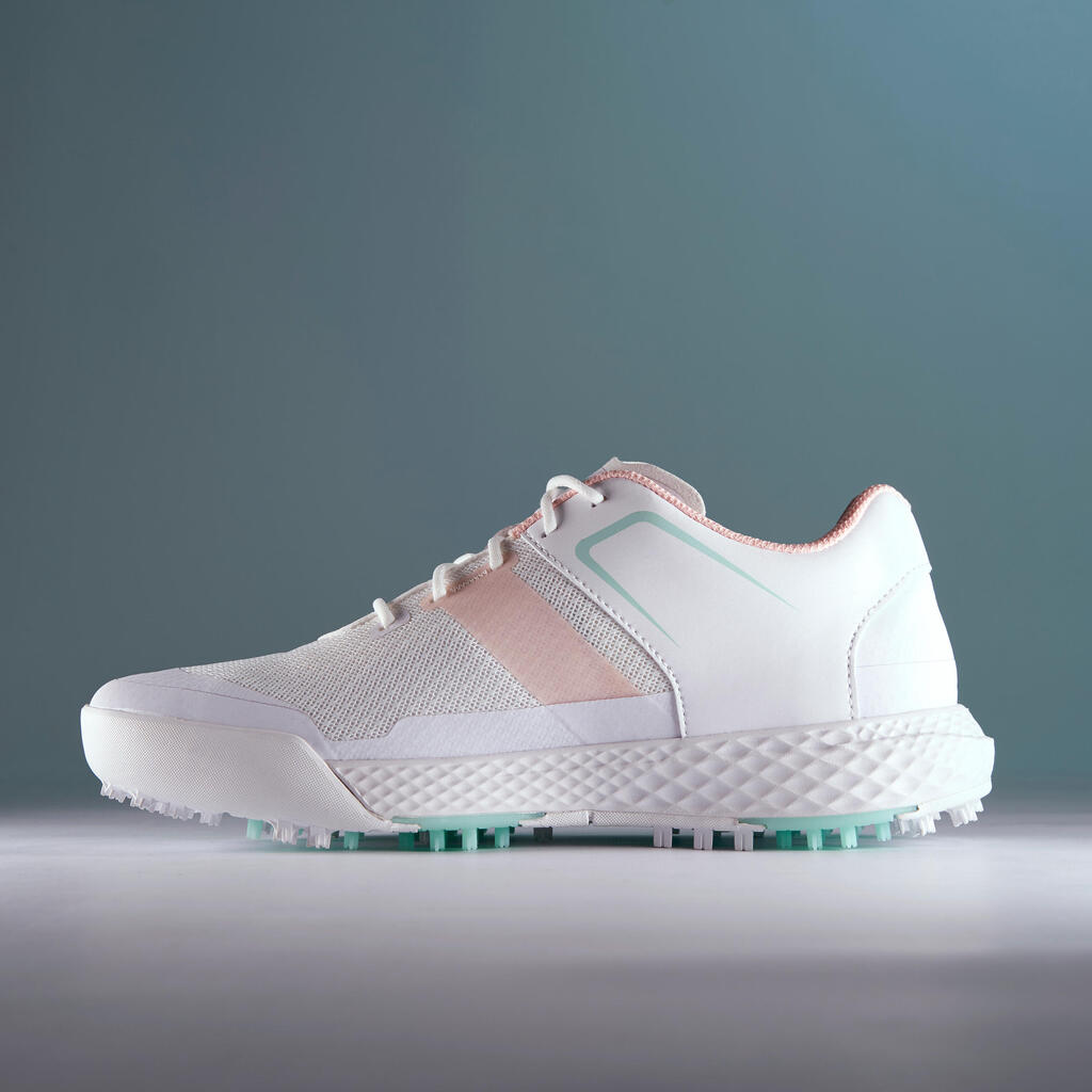 CHAUSSURES GOLF FEMME GRIP DRY  BLANCHES