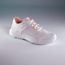 CHAUSSURES GOLF FEMME GRIP DRY  BLANCHES