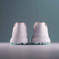 حذاء جولف أبيض مضاد للماء للسيدات