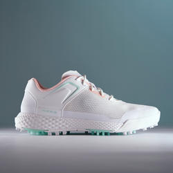 CHAUSSURES GOLF FEMME GRIP DRY  BLANCHES