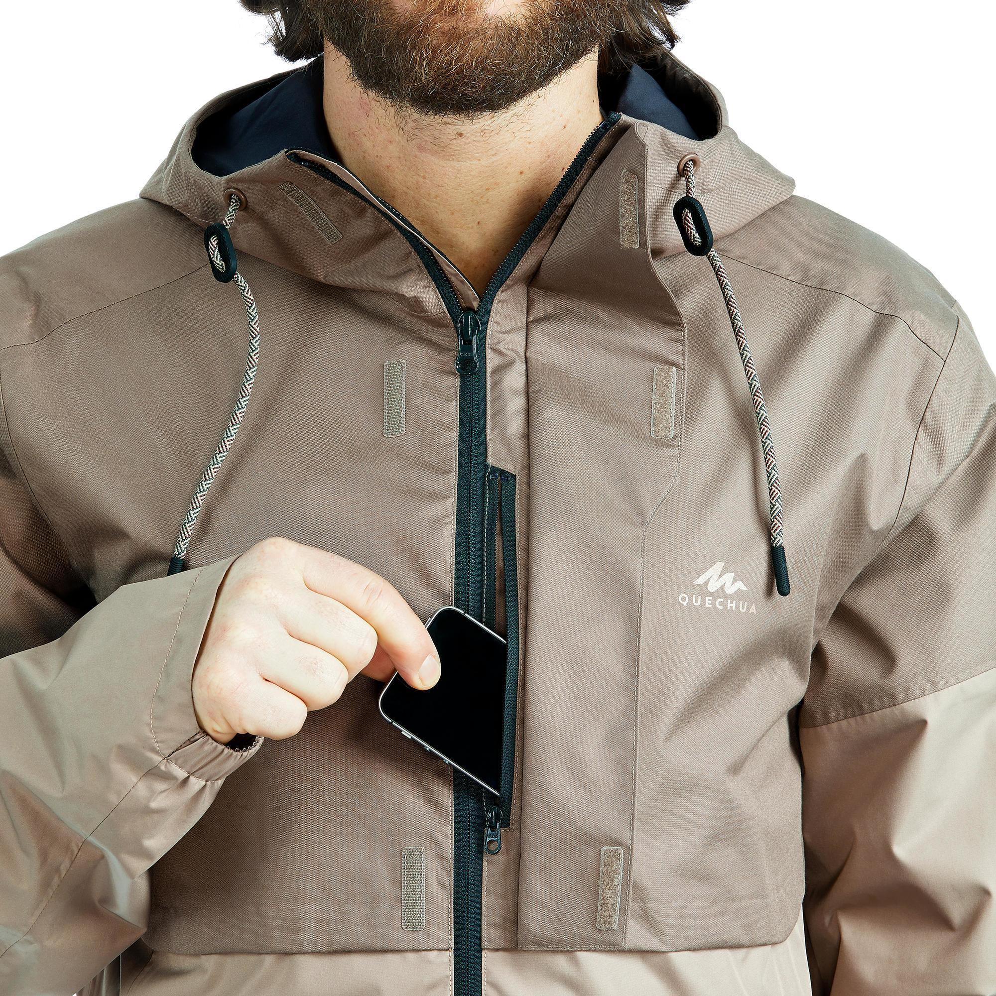 Men's Country Walking Waterproof Jacket 