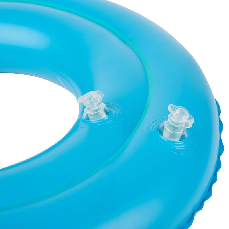 3至6歲兒童充氣式游泳圈51 cm藍色「龍」印花