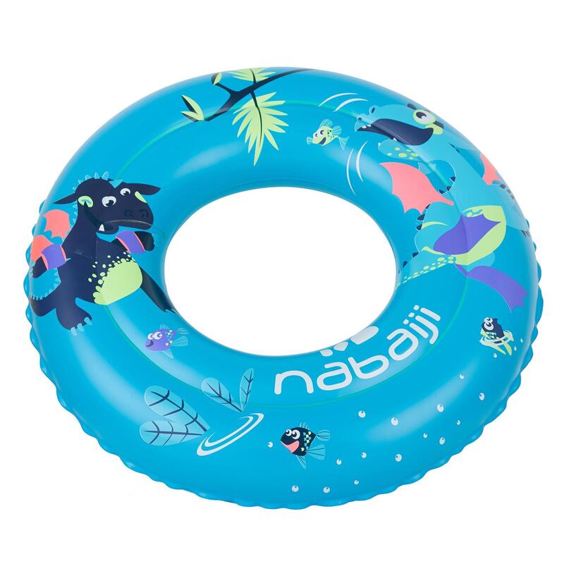 Inflatable swimming buoy 51cm Green printed PANDASfor children