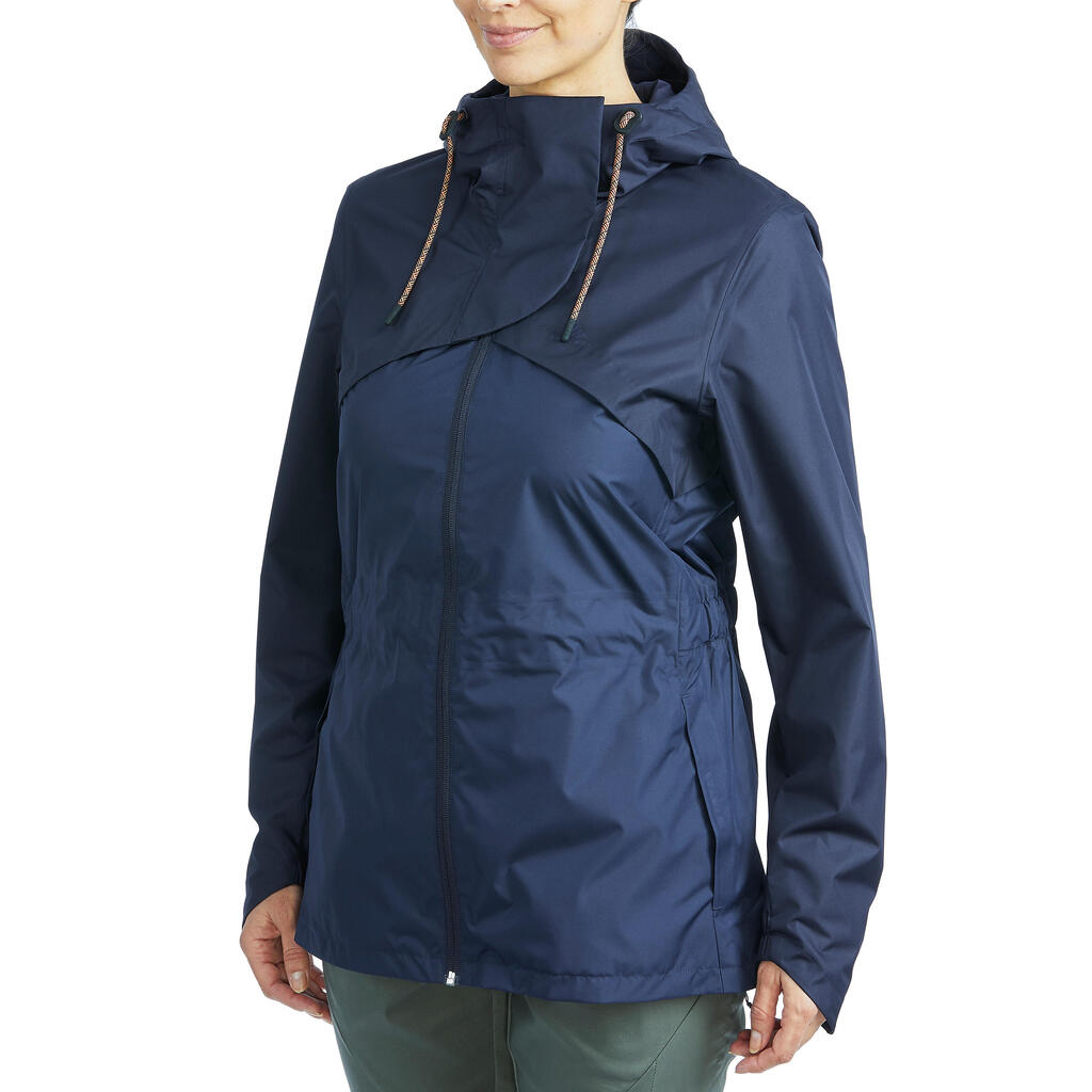 Veste imperméable de randonnée nature - NH500 Imper - Femme