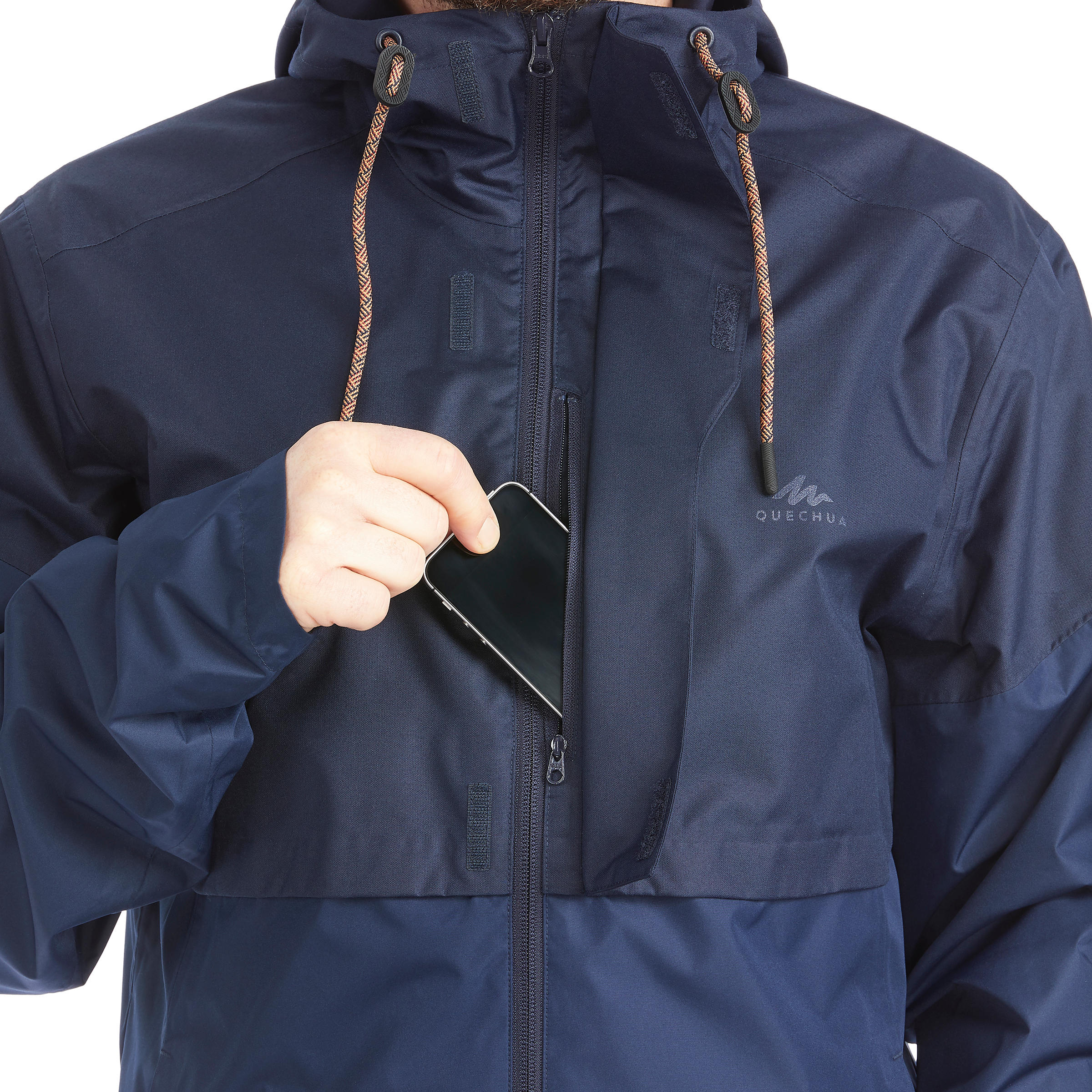 Men's Country Walking Waterproof Jacket 