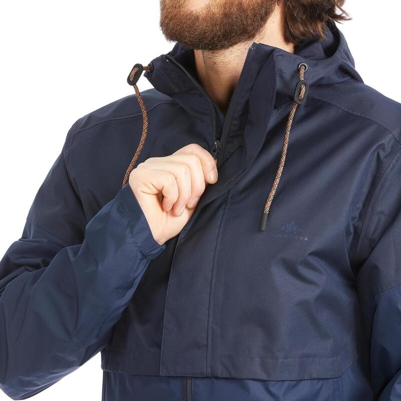 Veste imperméable de randonnée - NH500 flap - Homme