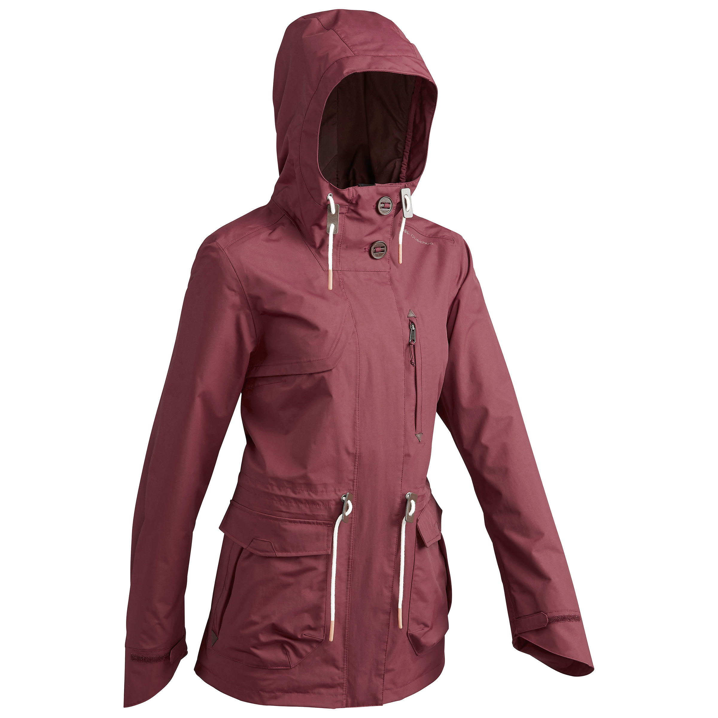 Second Life - Women's Waterproof Hiking Jacket - NH550 Imper - EXCELLENT 1/24