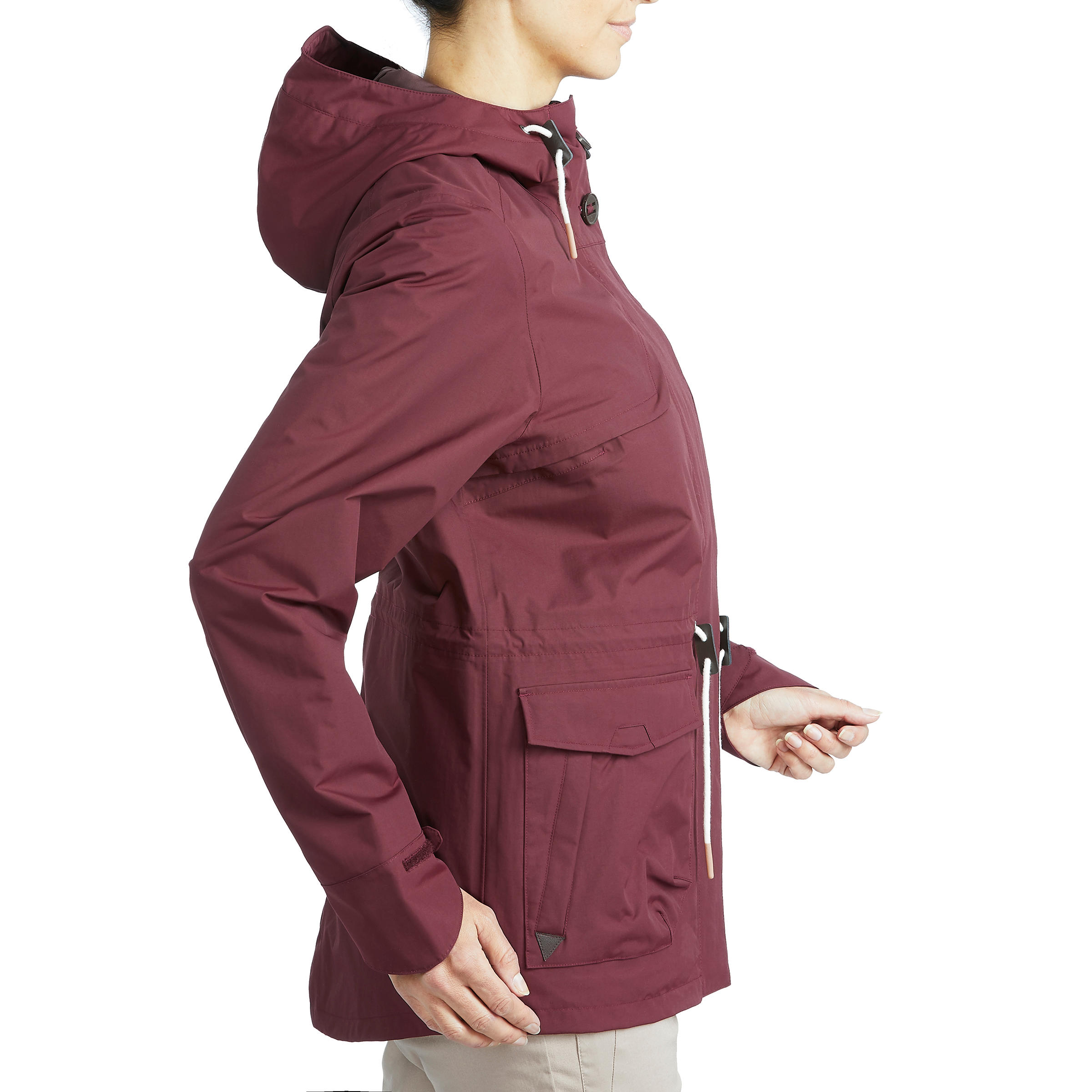 Second Life - Women's Waterproof Hiking Jacket - NH550 Imper - EXCELLENT 12/24