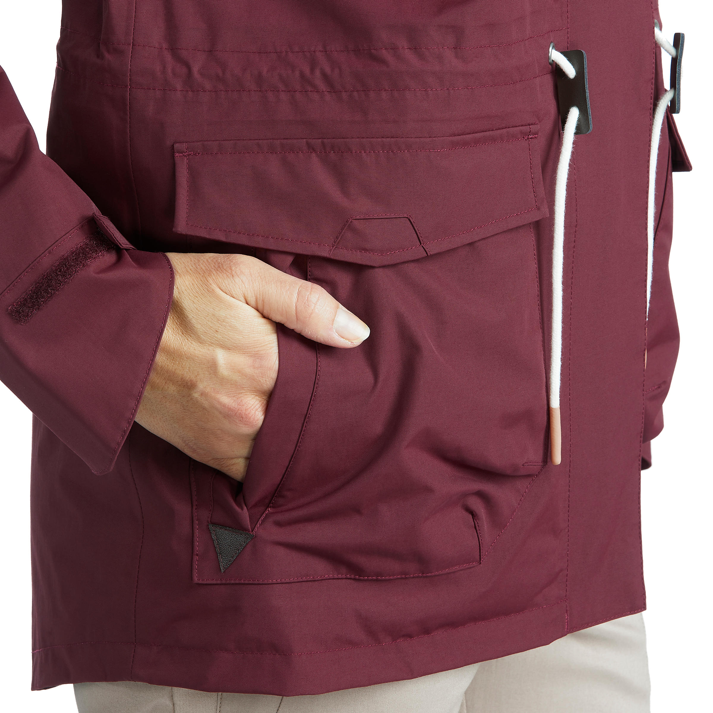 Second Life - Women's Waterproof Hiking Jacket - NH550 Imper - EXCELLENT 3/24