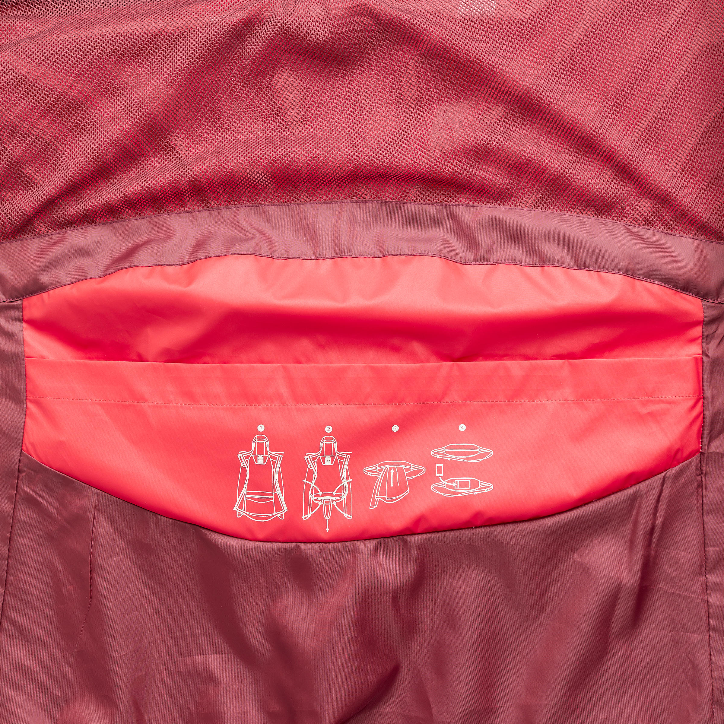 Women’s Country walking waterproof jacket – NH500 Imper 12/24