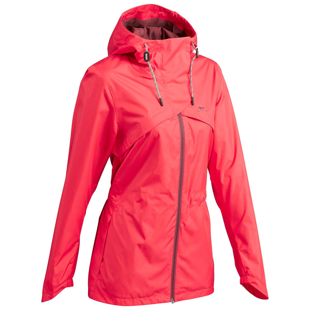 Women’s Country walking waterproof jacket – NH500 Imper