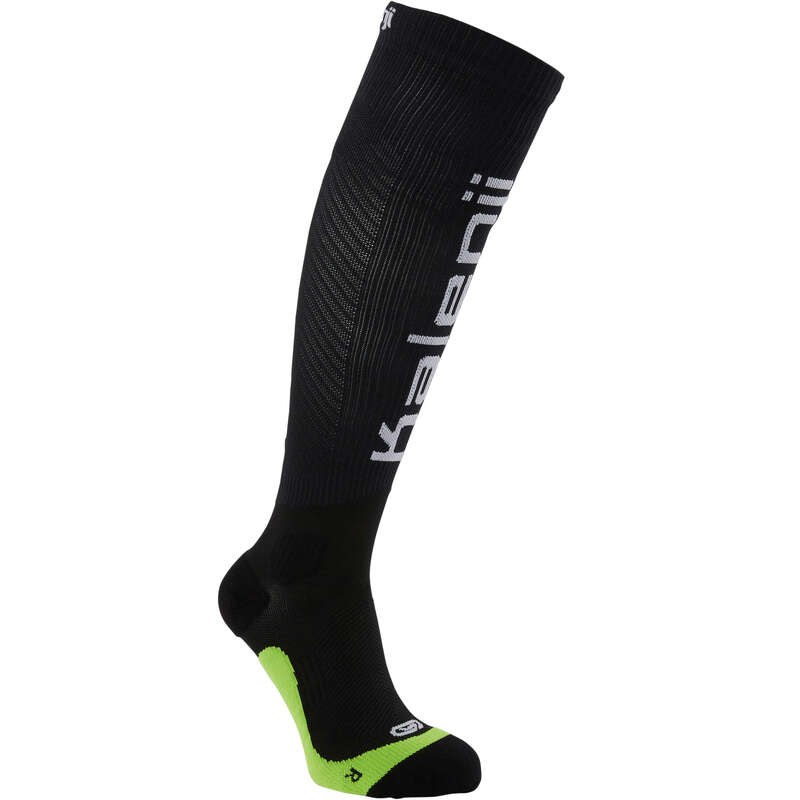 ADULT RUNNING SOCKS Running - KIPRUN COMPRESSION SOCKS KIPRUN - Running Footwear