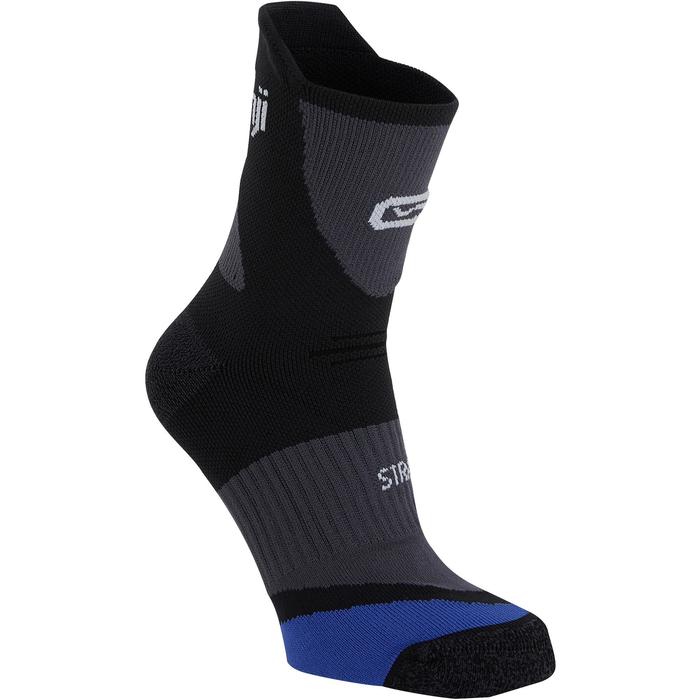 Kiprun Strap Thick Socks Grey Decathlon