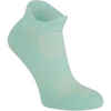 Bežecké ponožky Confort neviditeľné mentolové 2 páry