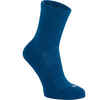 Laufsocken halbhoch Mid Komfort 2er-Pack blau 