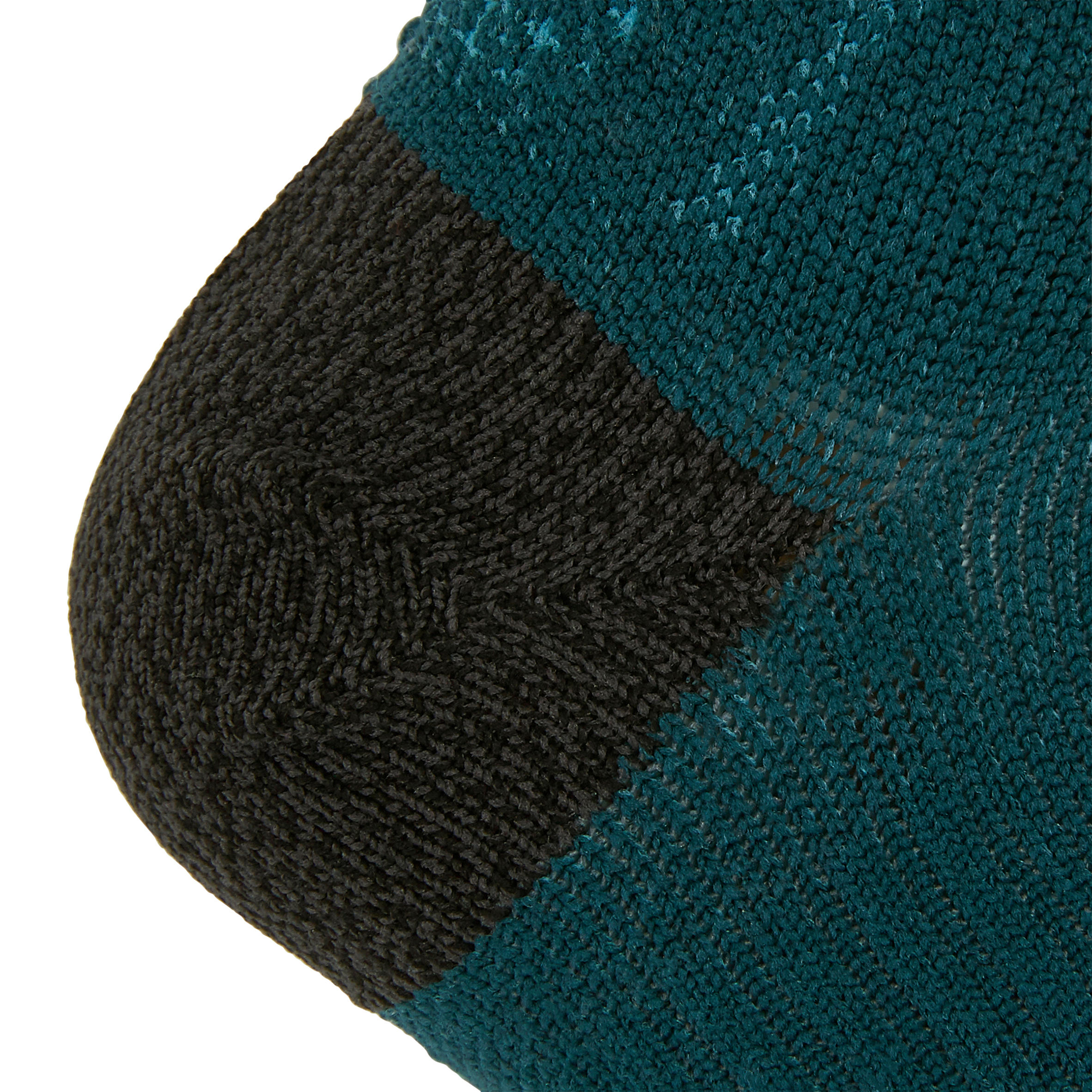 KIPRUN THIN MID-HEIGHT RUNNING SOCKS - PETROL BLUE 5/7