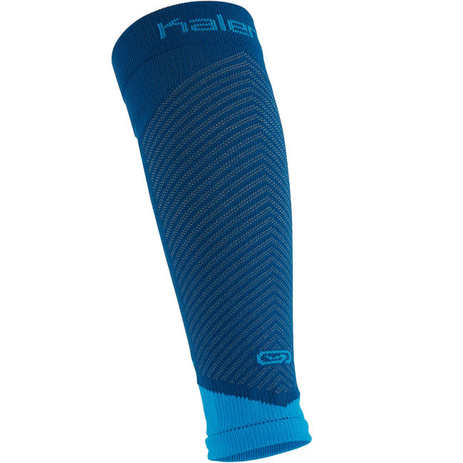 RUNNING COMPRESSION SLEEVES BLUE