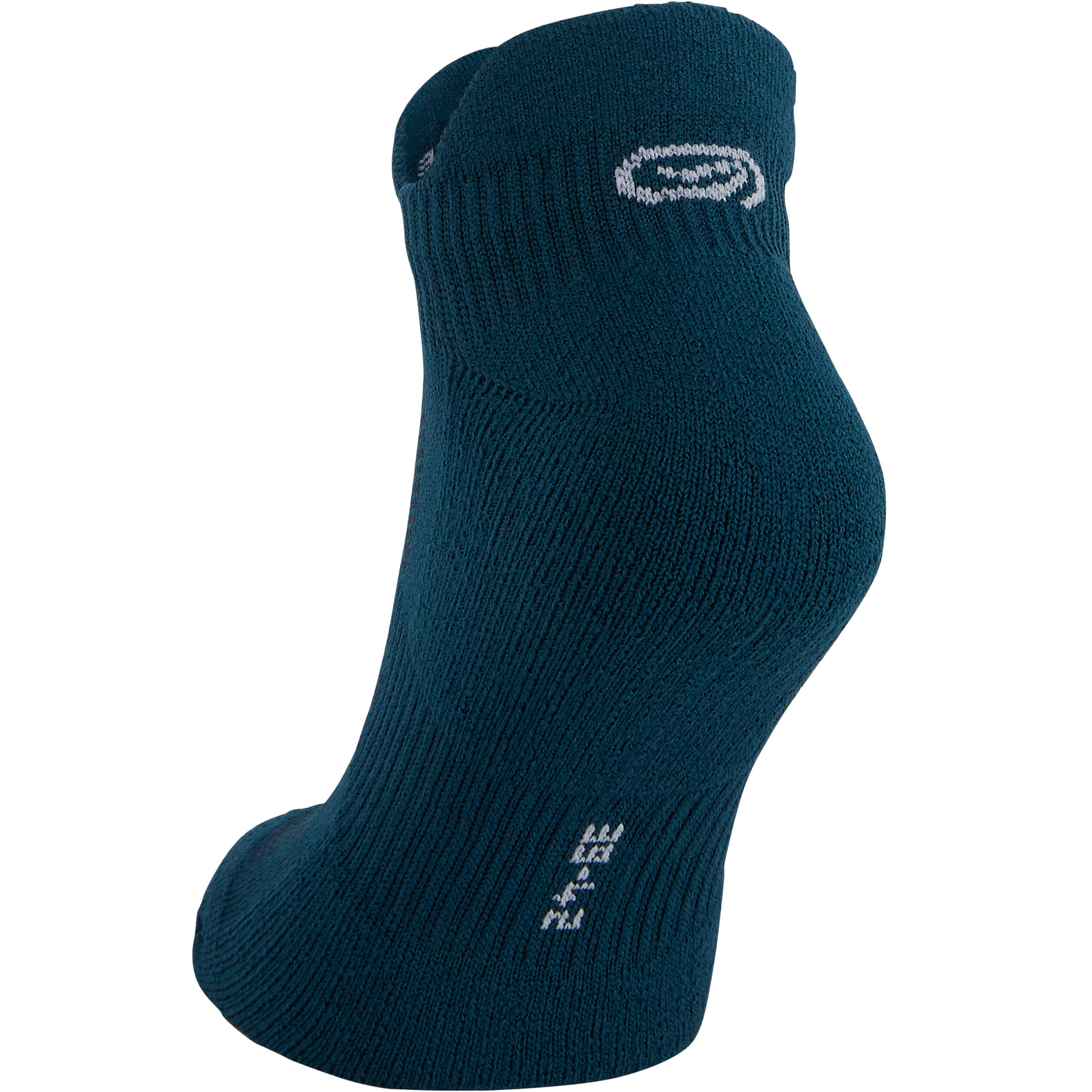 INVISIBLE COMFORT RUNNING SOCKS 2-pack - PETROL BLUE 2/2