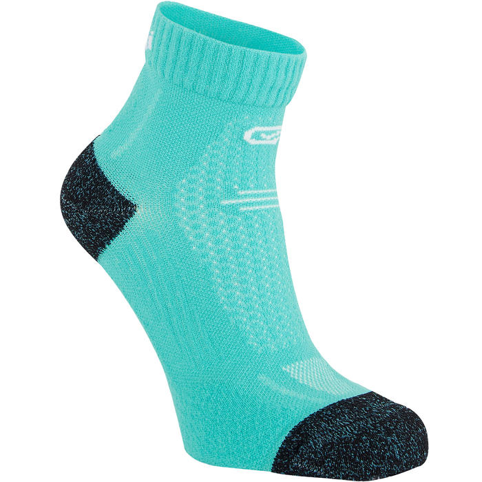 CHAUSSETTES DE RUNNING MIHAUTEURS ÉPAISSES KIPRUN JAUNES Kiprun
