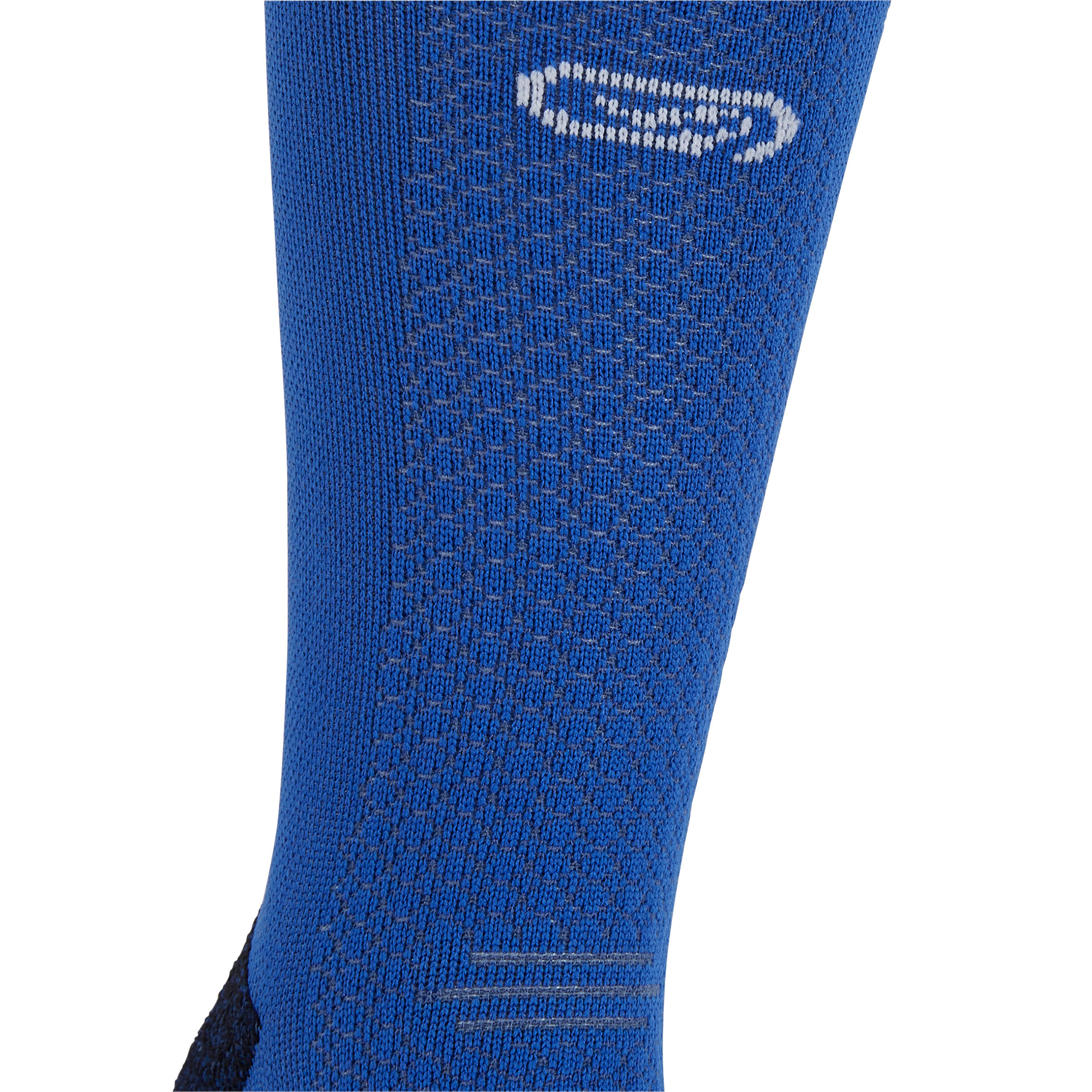 KIPRUN THINK UNDER CALF RUNNING SOCKS - BLUE 5/6