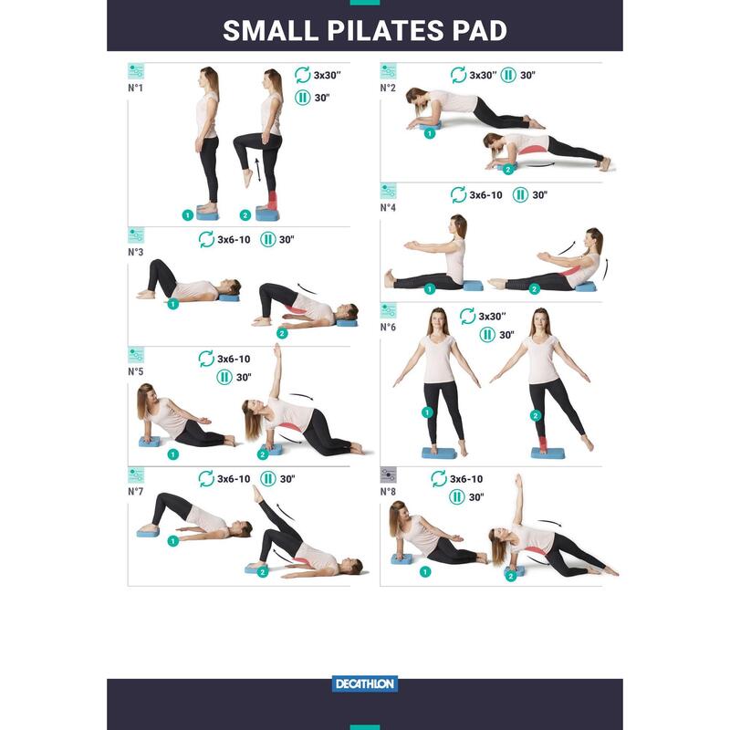 Pilates Köpük Yastık - 6 Cm - Mavi