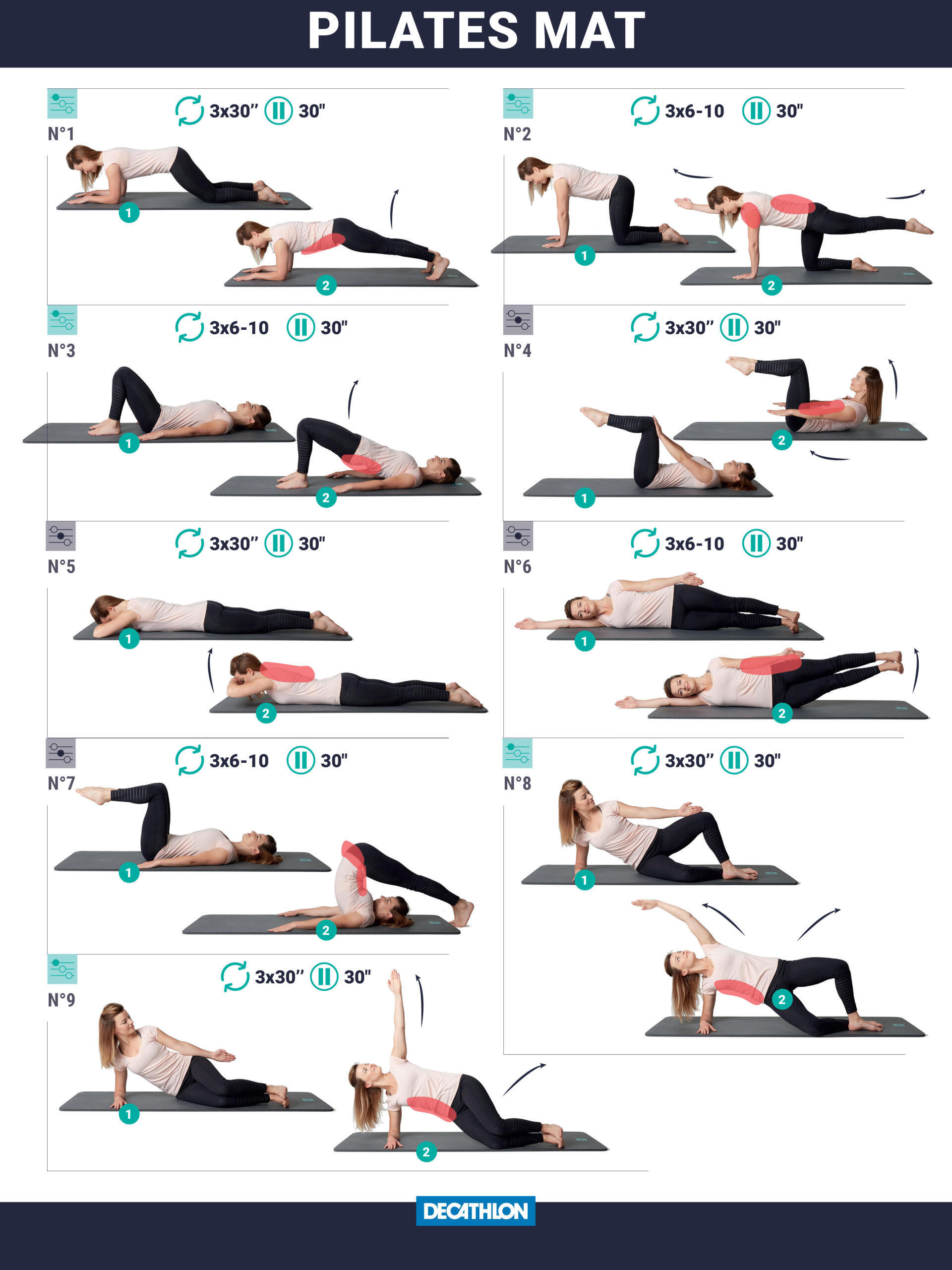 how to use pilates mat