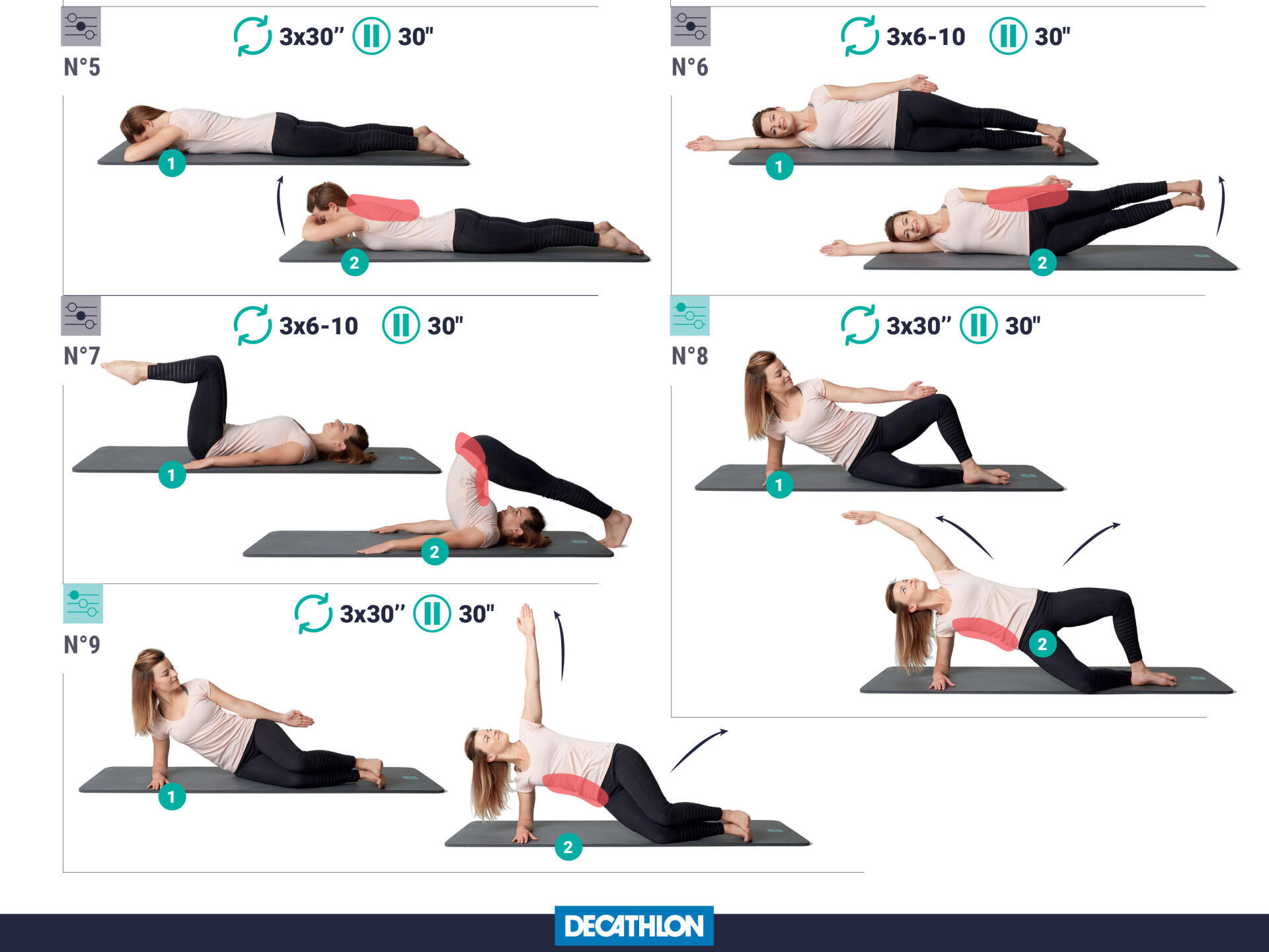 ROUTINE EXO PILATES MAT 