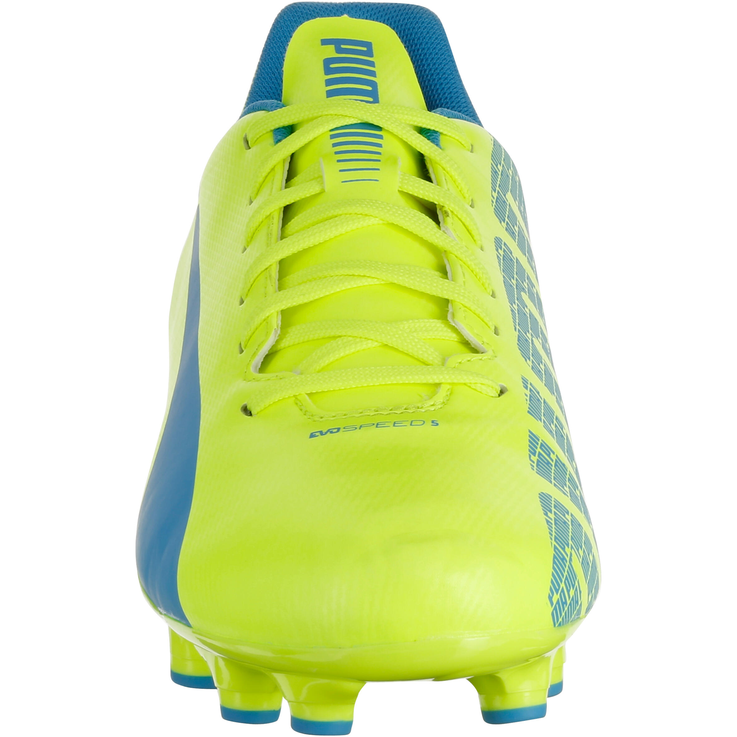 Evospeed 2.3 FG Adult Football Boots - Fluorescent Green 6/8