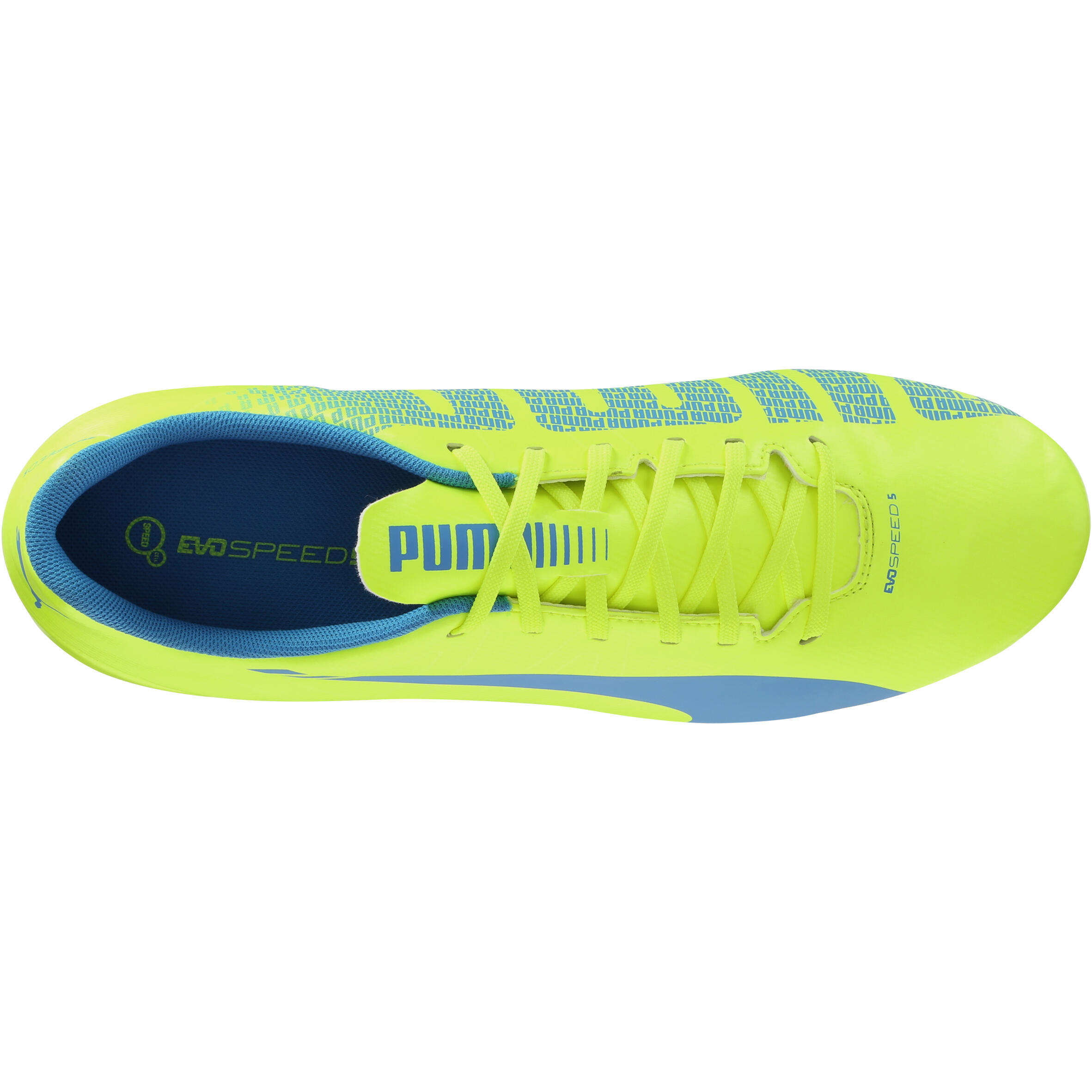 Evospeed 2.3 FG Adult Football Boots - Fluorescent Green 5/8