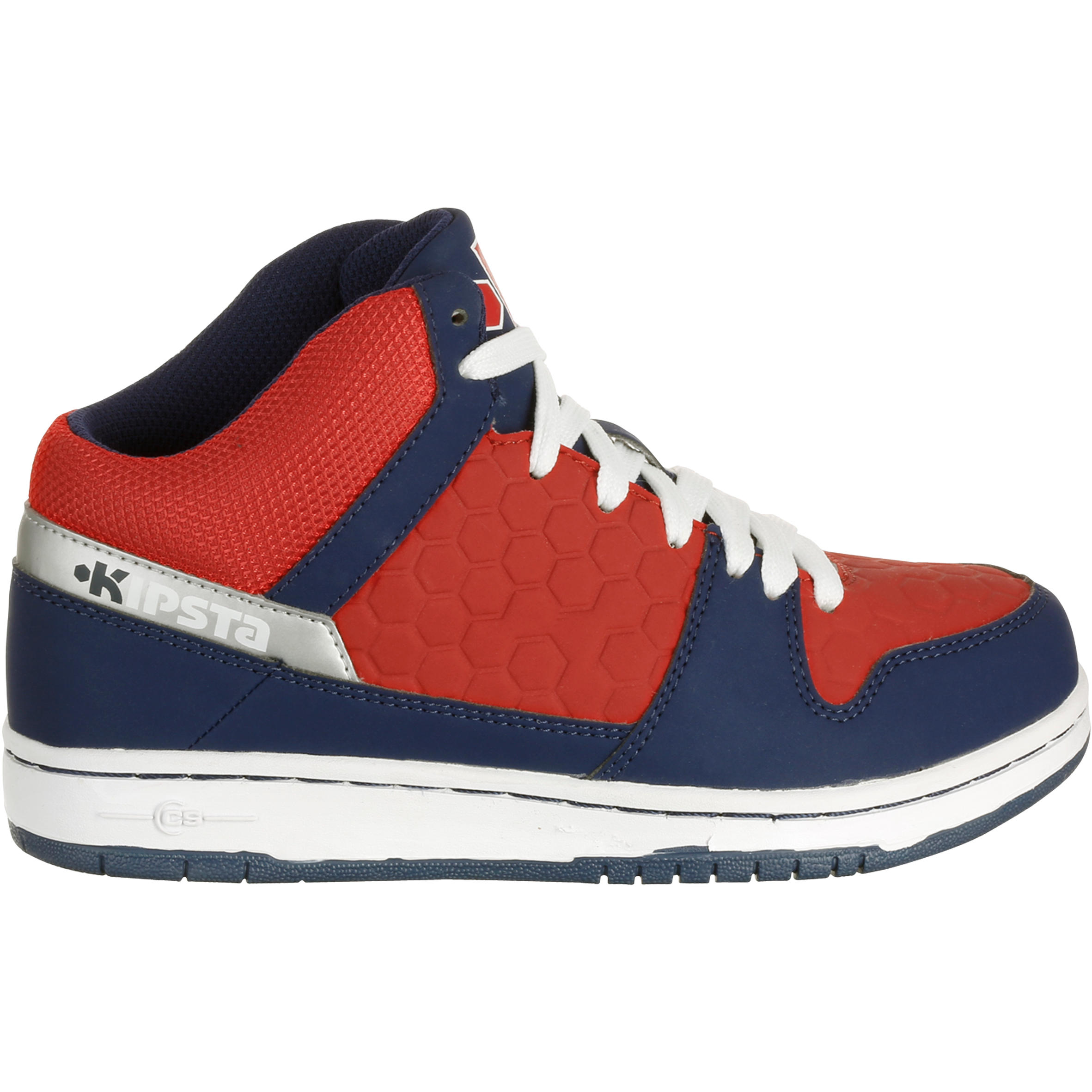 Starever Mid Junior Basketball Trainers - Blue Red 3/9