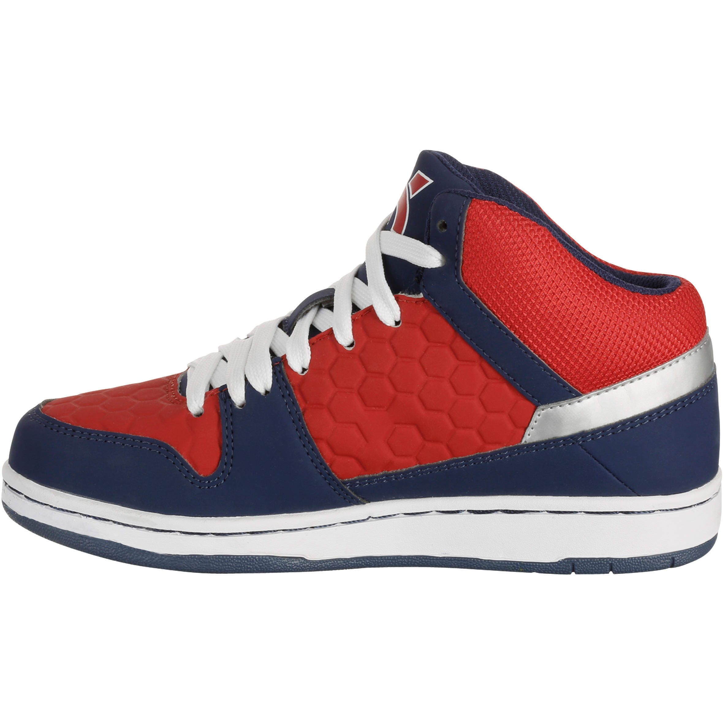 Starever Mid Junior Basketball Trainers - Blue Red 2/9