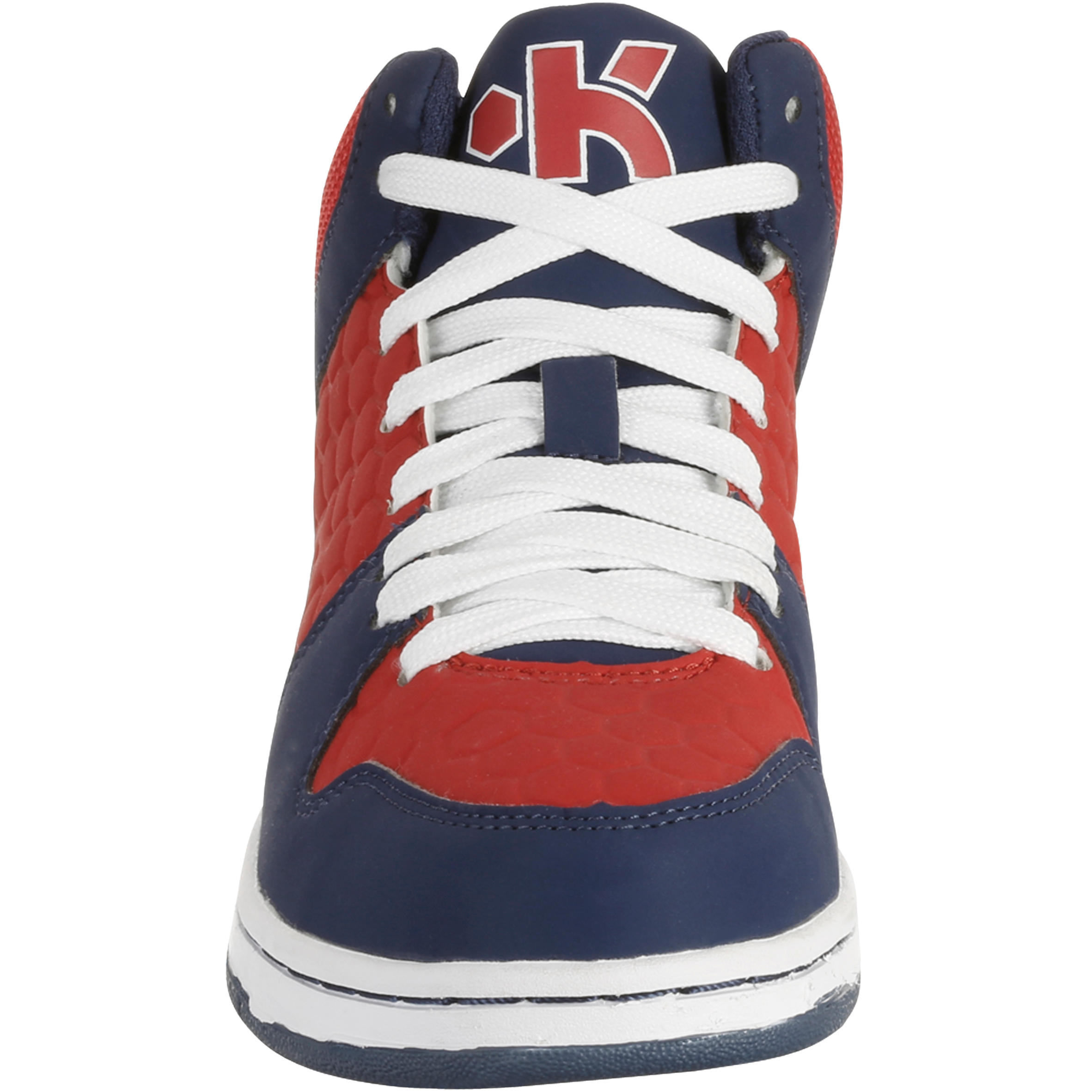 Starever Mid Junior Basketball Trainers - Blue Red 6/9