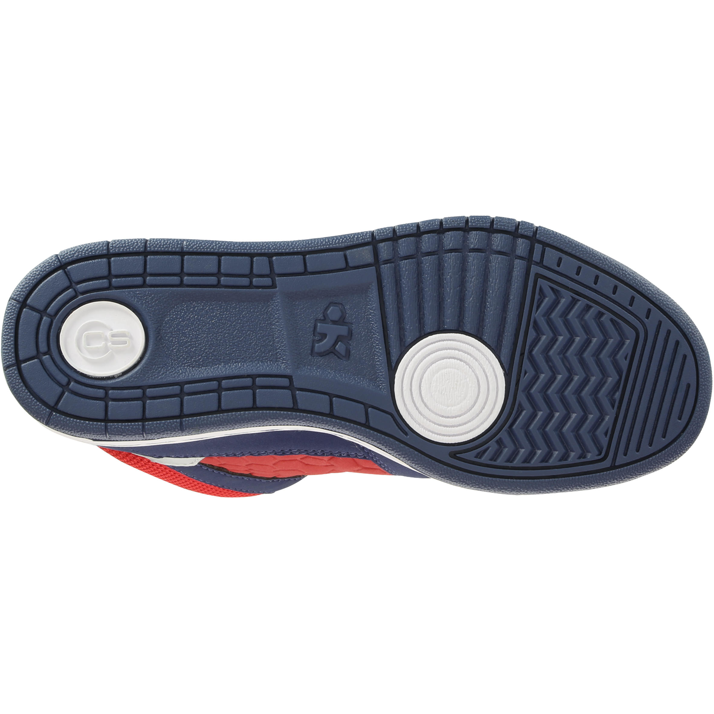 Starever Mid Junior Basketball Trainers - Blue Red 7/9