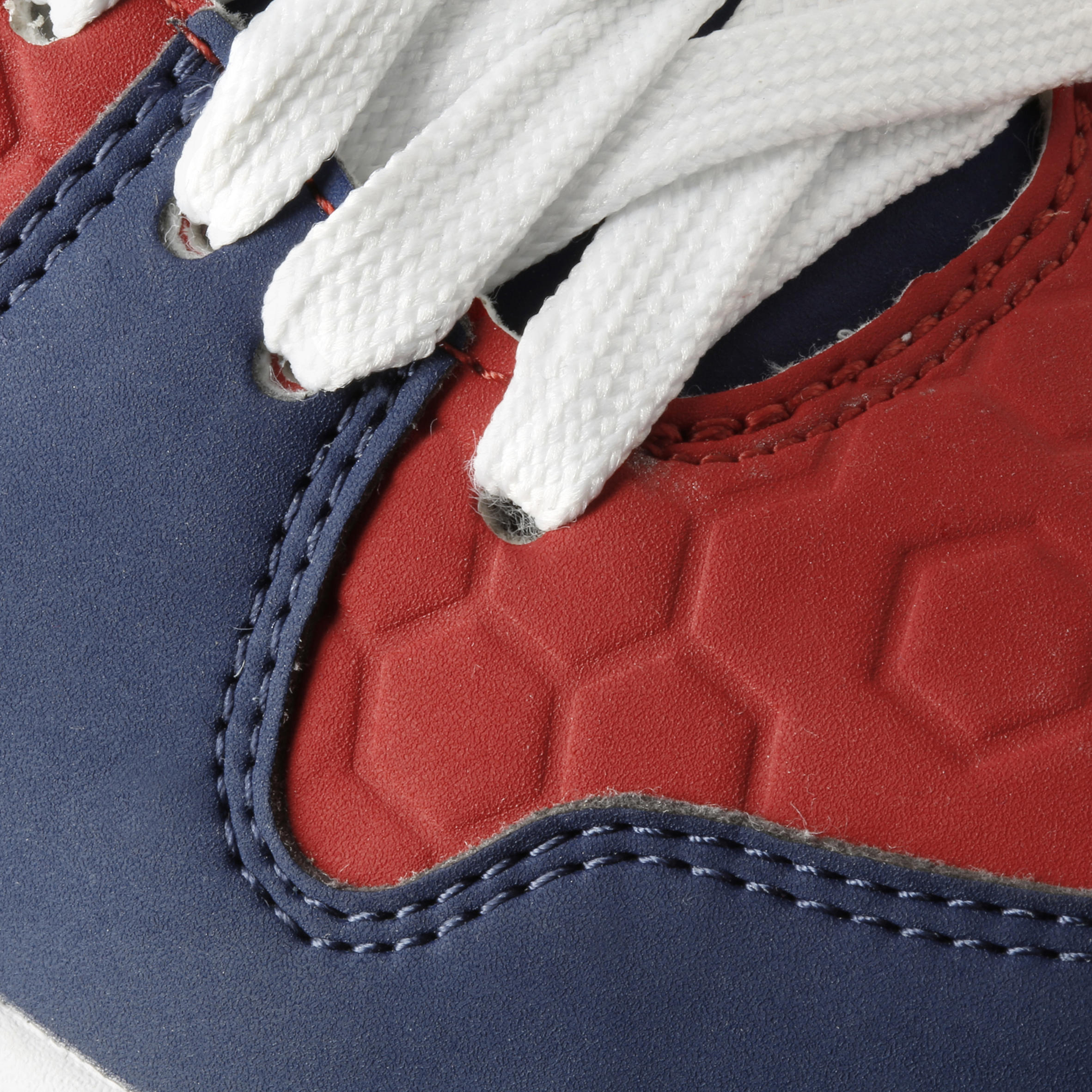 Starever Mid Junior Basketball Trainers - Blue Red 8/9