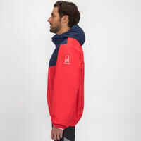 Adult Windproof Sailing Smock Dinghy 100 - red/blue