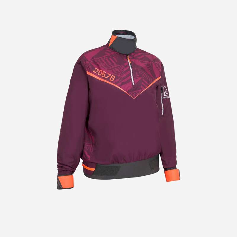 ADULT DINGHY EQUIPMENT Dinghy Sailing - Women's Smock 500 - Purple TRIBORD - Dinghy Sailing