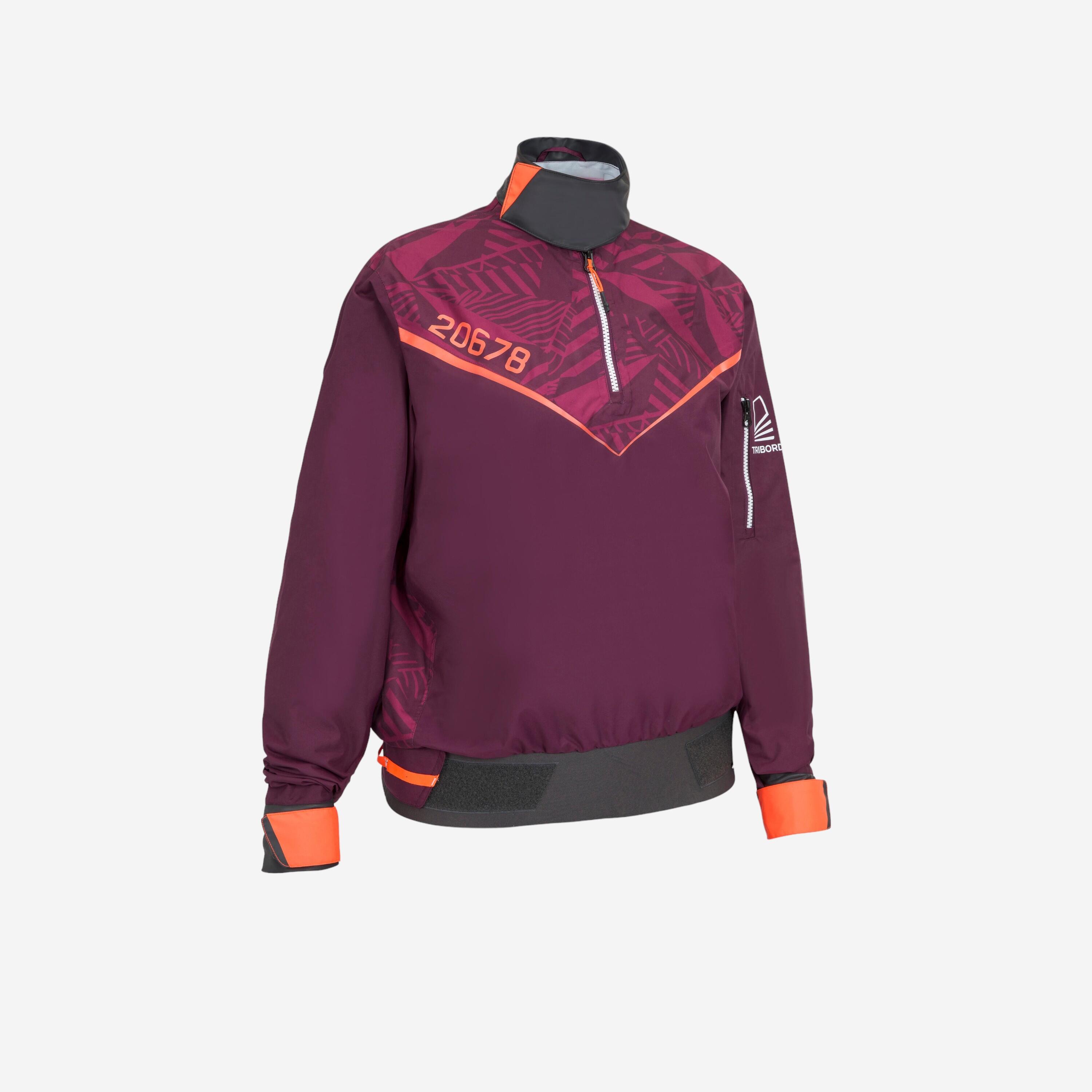 Decathlon | Giacca cerata spraytop donna 500 lilla |  Tribord