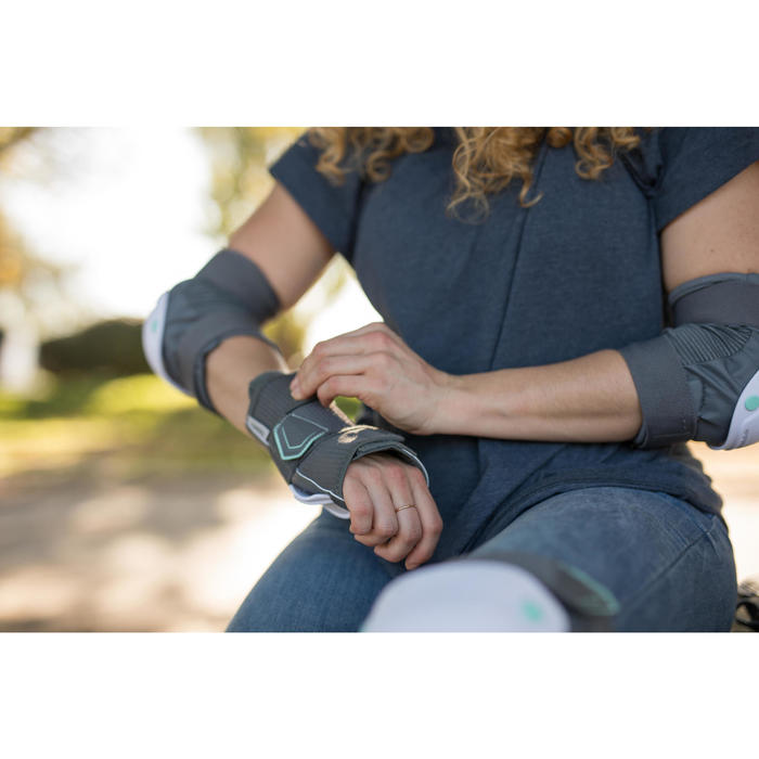 OXELO Set 3 protections roller skateboard adulte FIT500 Decathlon